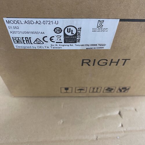 议价Delta A2 Servo Drive Model AsdA20721U Br New  Unused适用