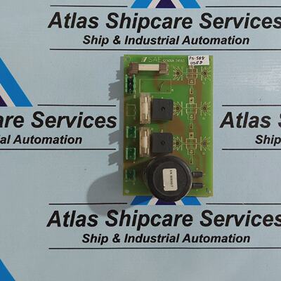 SAE GENOVA 34563 PCB Scheda