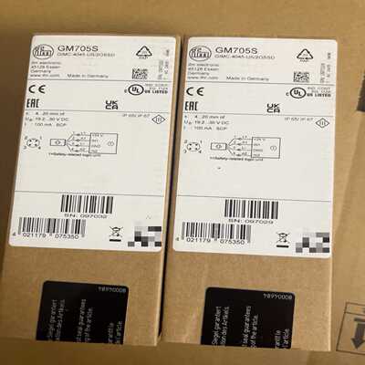 询价IFM易福门GM705S,传感器，全新原装未拆封，24年的货