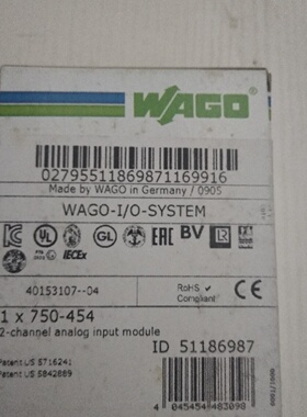 WAGO万可750454*拍前询价