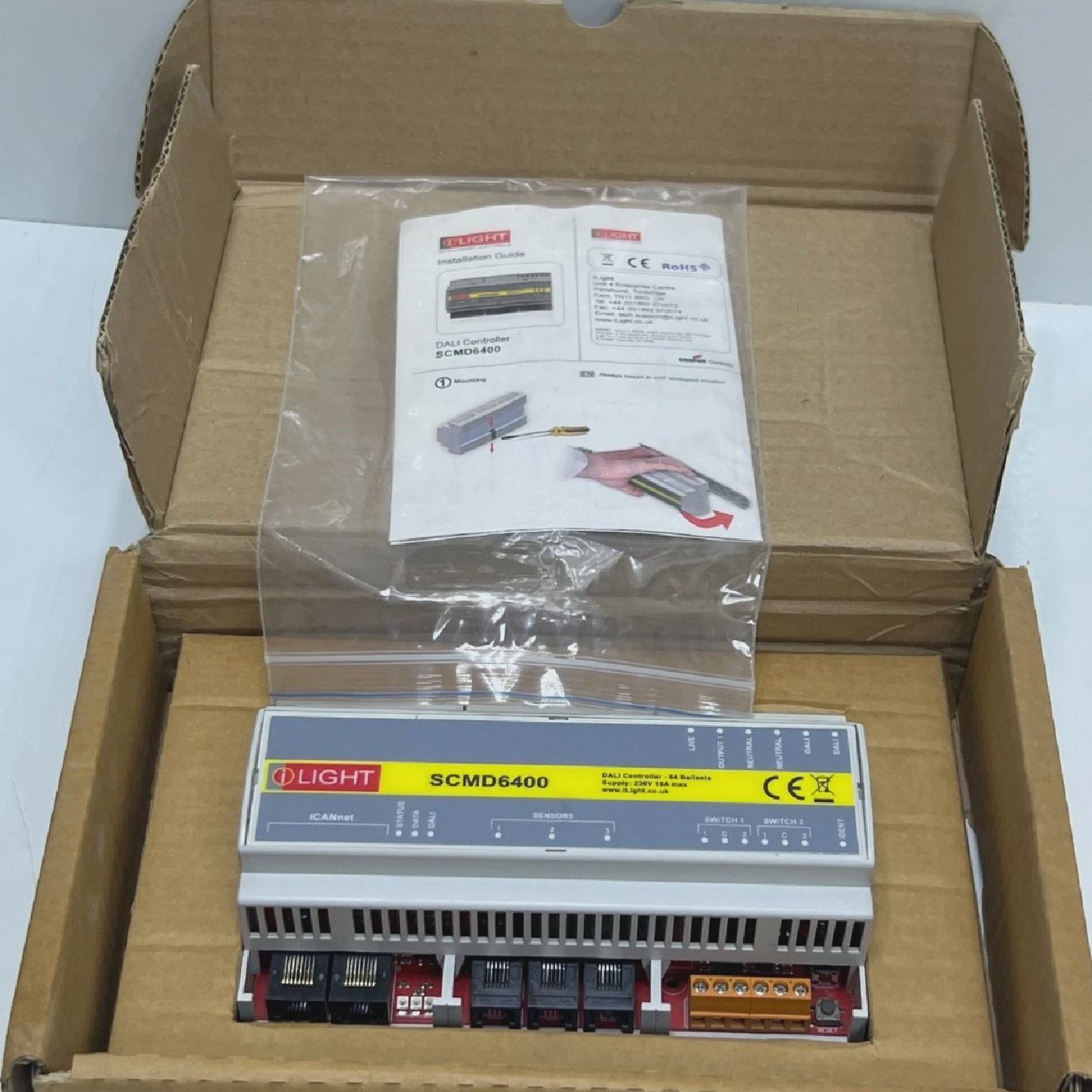 ILight SCMD6400 din Schiene Dali Kontroll 64 Vorschaltgert 2 - 实物图