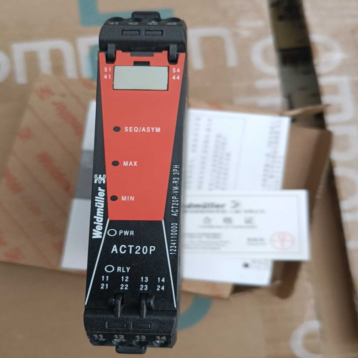 原装魏德米勒ACT20P-VM-R33PH电压延时报警隔离