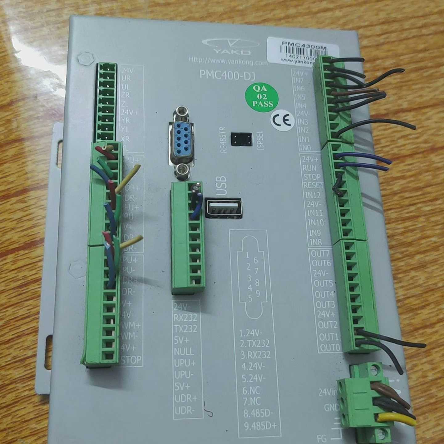 研控PMC400-DJ点胶控制器，图片实拍，有少端子，功能完--议价商