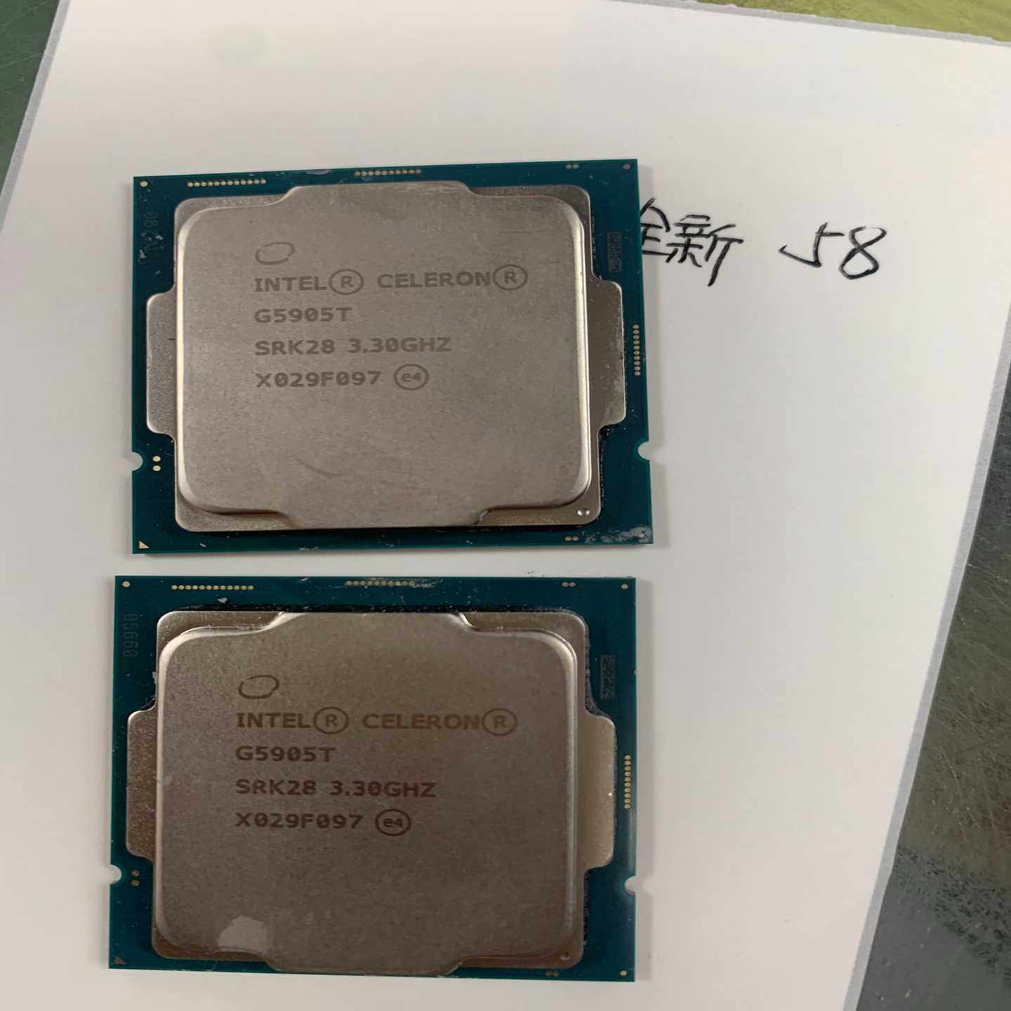 （议价）出Intel赛扬G5905T处理器，散片双核双线程，质保一年