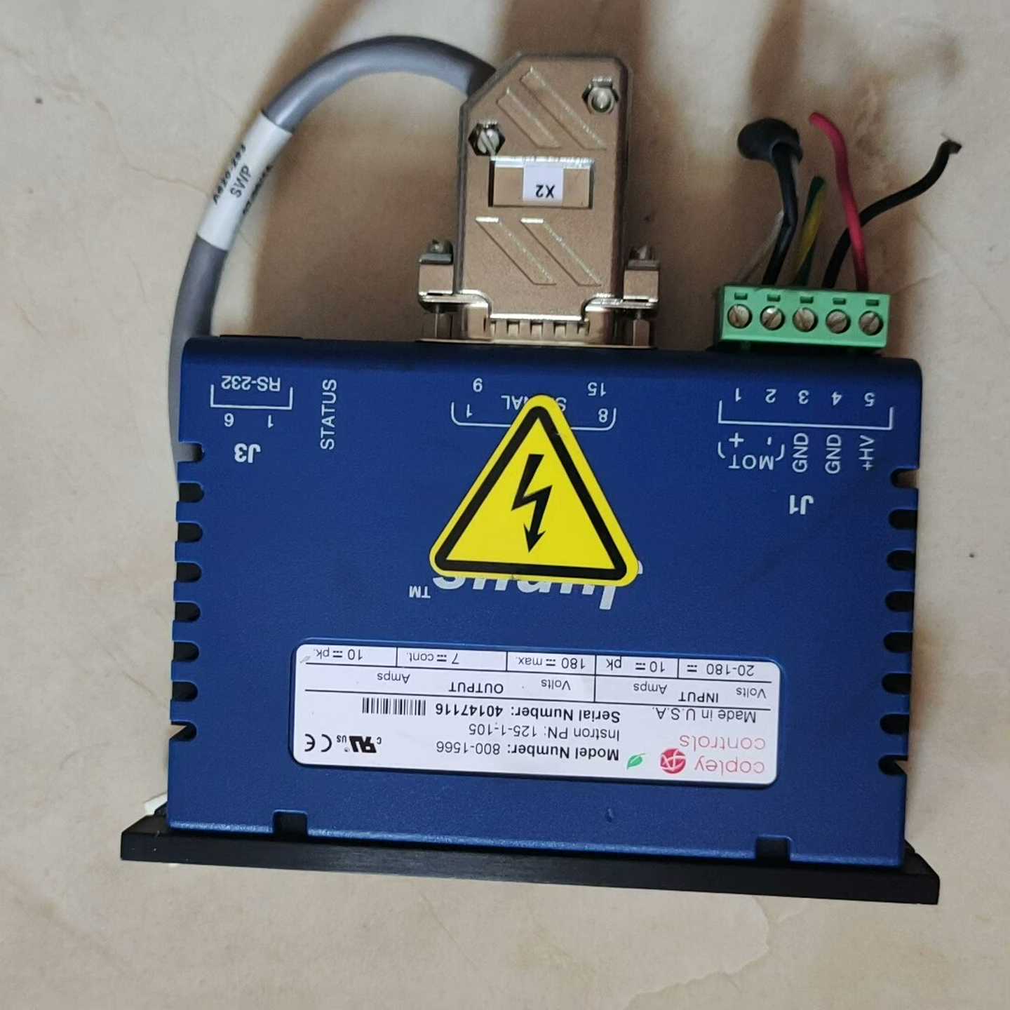 美国JUNUS科普里copley伺服驱动800-1566，（零零电子）