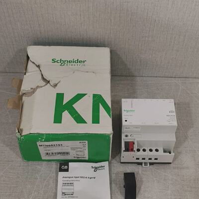 SCHNEIDER ELECTRIC MTN682191 RGKx4 ANALOG INPUT NEW BUT BROK