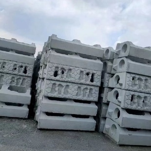 江苏常州生态护坡框阶梯式河道堤坝混凝土预制鱼巢式挡土砖