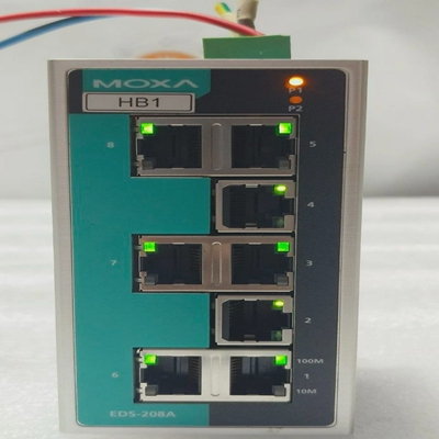 MOXAEDS-208A8端口小巧未管理以太网交换机12-48VDC级别2E