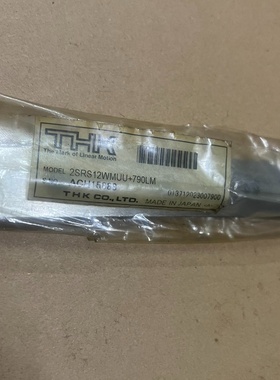 正品THKSRS12WMUU790LM直线导轨加宽滑块
