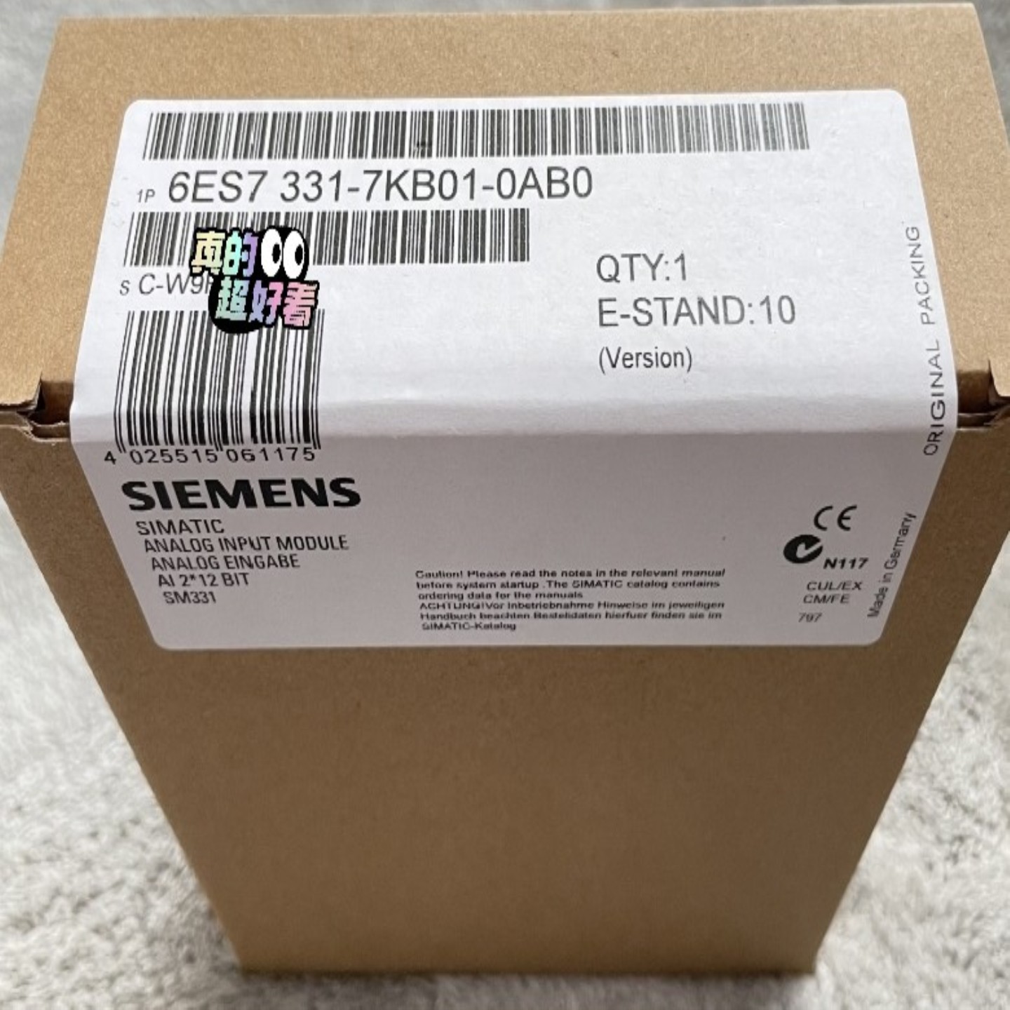 【请询价】6ES7 331-7KB01-0AB06ES7331-7K