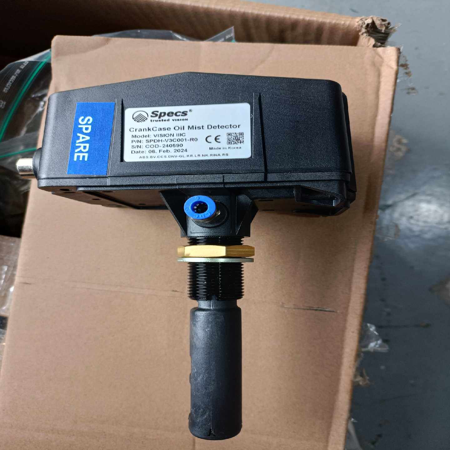 咨询-Specs油雾探测器SPDH-V3C001-R0VISIO