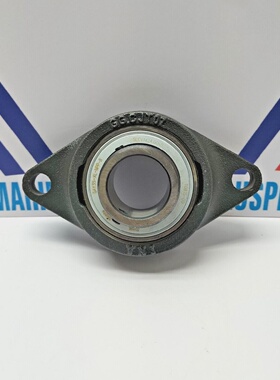 Botier  Bride  Deux Boulons En Fonte Avec Roulement  Billes