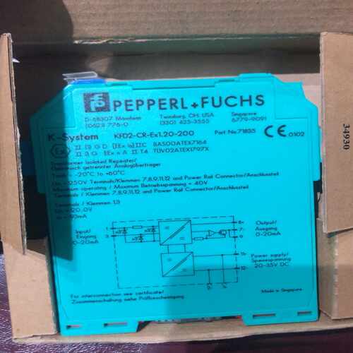 咨询-PEPPERLFUCHS倍加福KFD2-CR-Ex1.20
