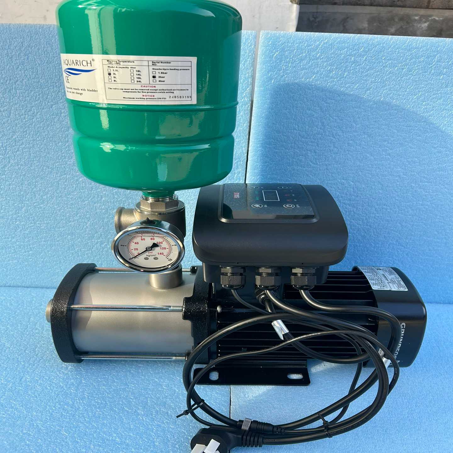 Grundfos格兰富水泵变频增压泵CM5-5/5-6管道循--议价商品