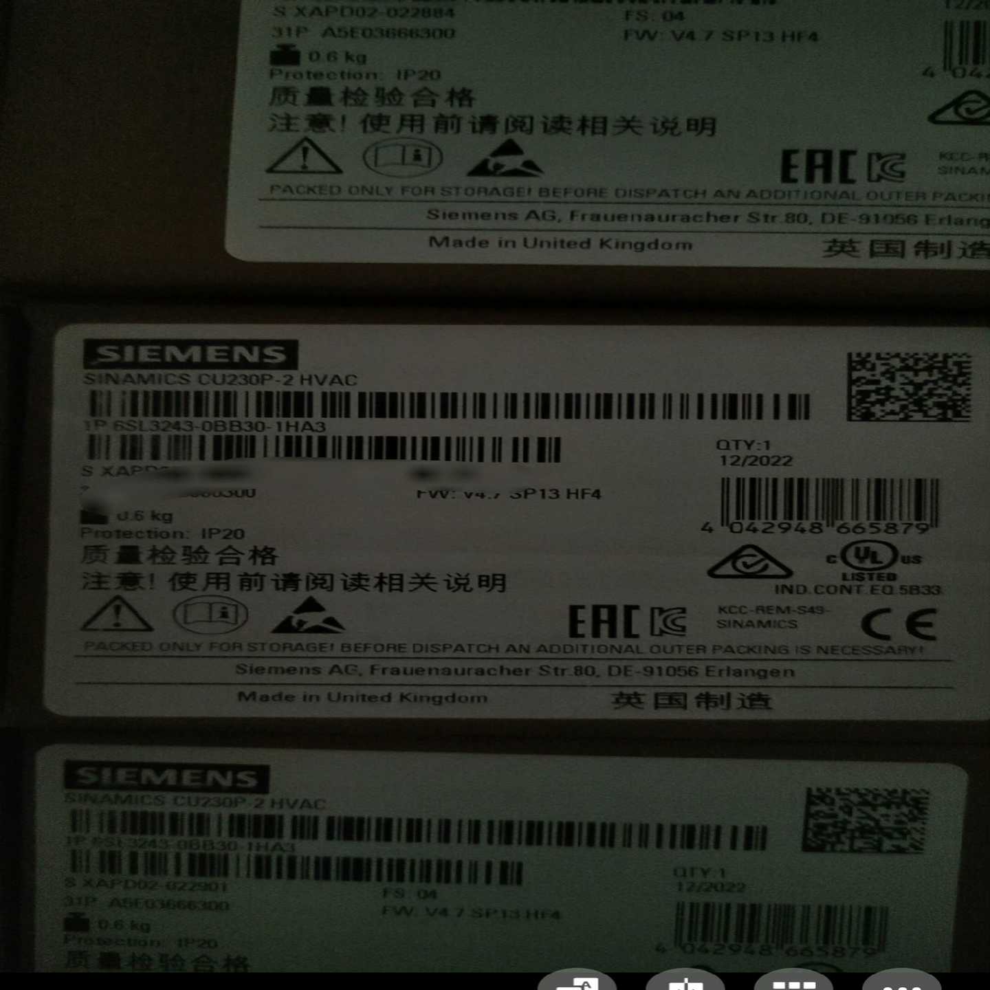 6SL3243-0BB30-1HA3询价