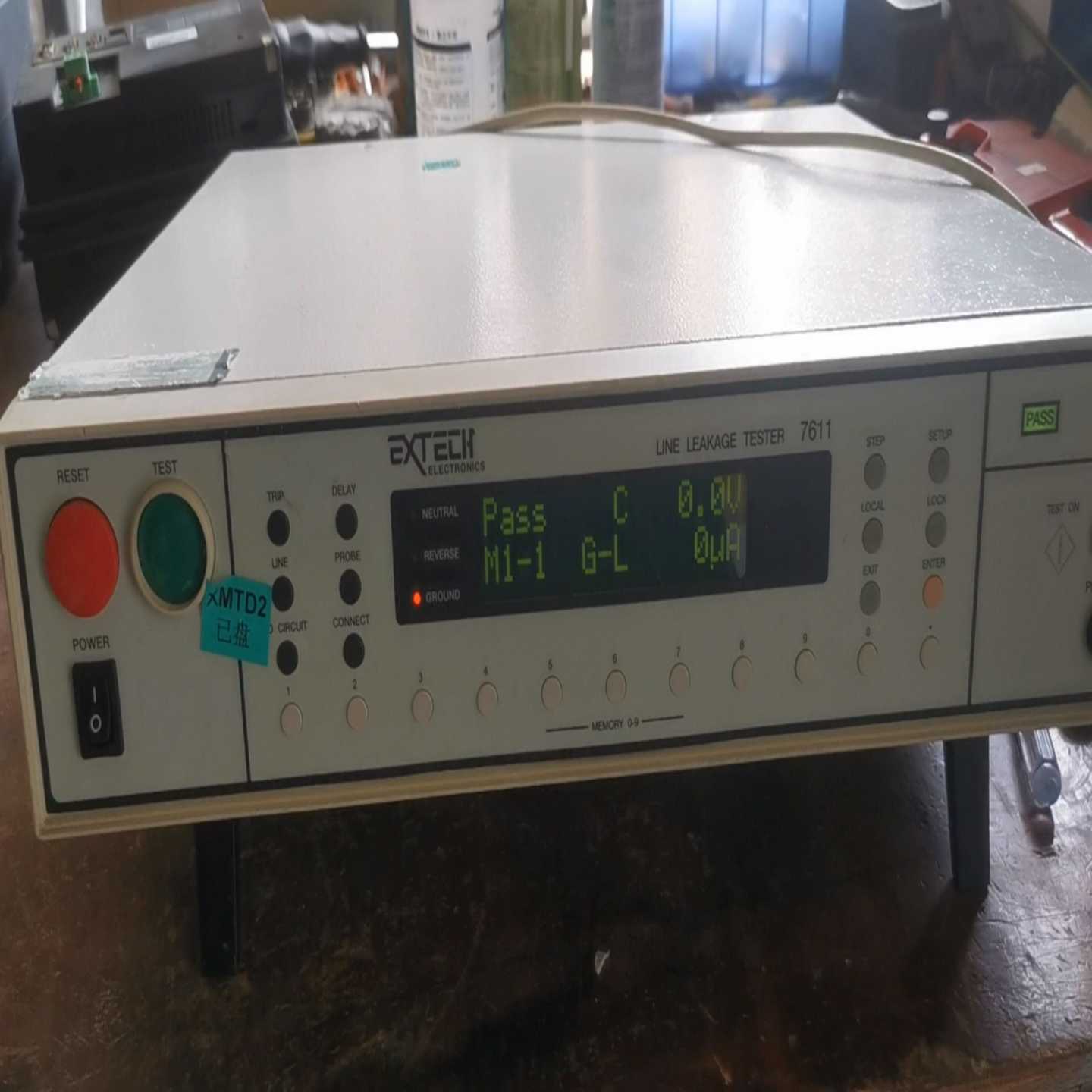 台湾华仪7611泄漏电流测试仪EXTECH安规分析仪实物--议价商品