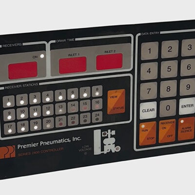 PREMIER PNEUMATICS SERIES 2400 CONTROLLER *FACEPLATE ONLY OE