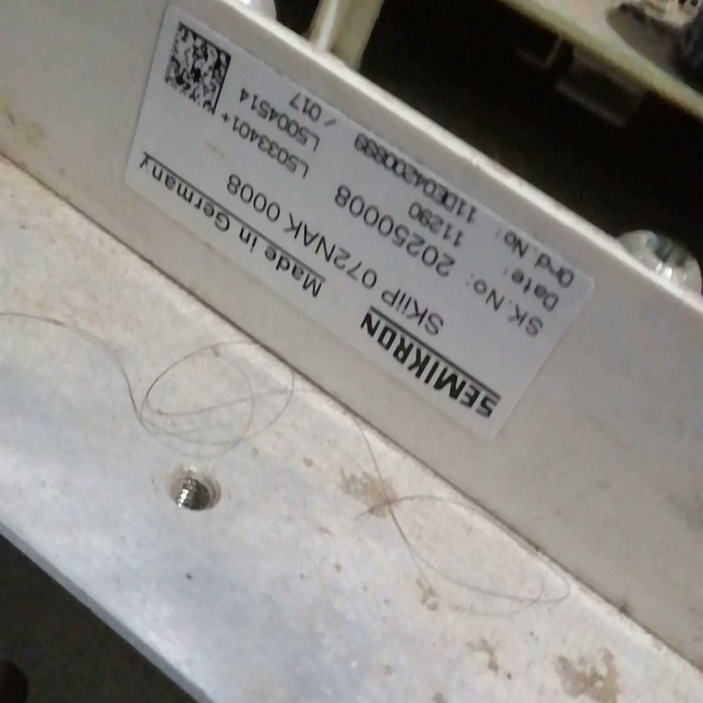 议价拆机SKiiP072X1AK008用到的联系