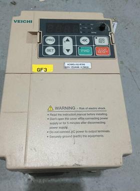 询价伟创变频器0.75KWAC68DJ-S2-R75G