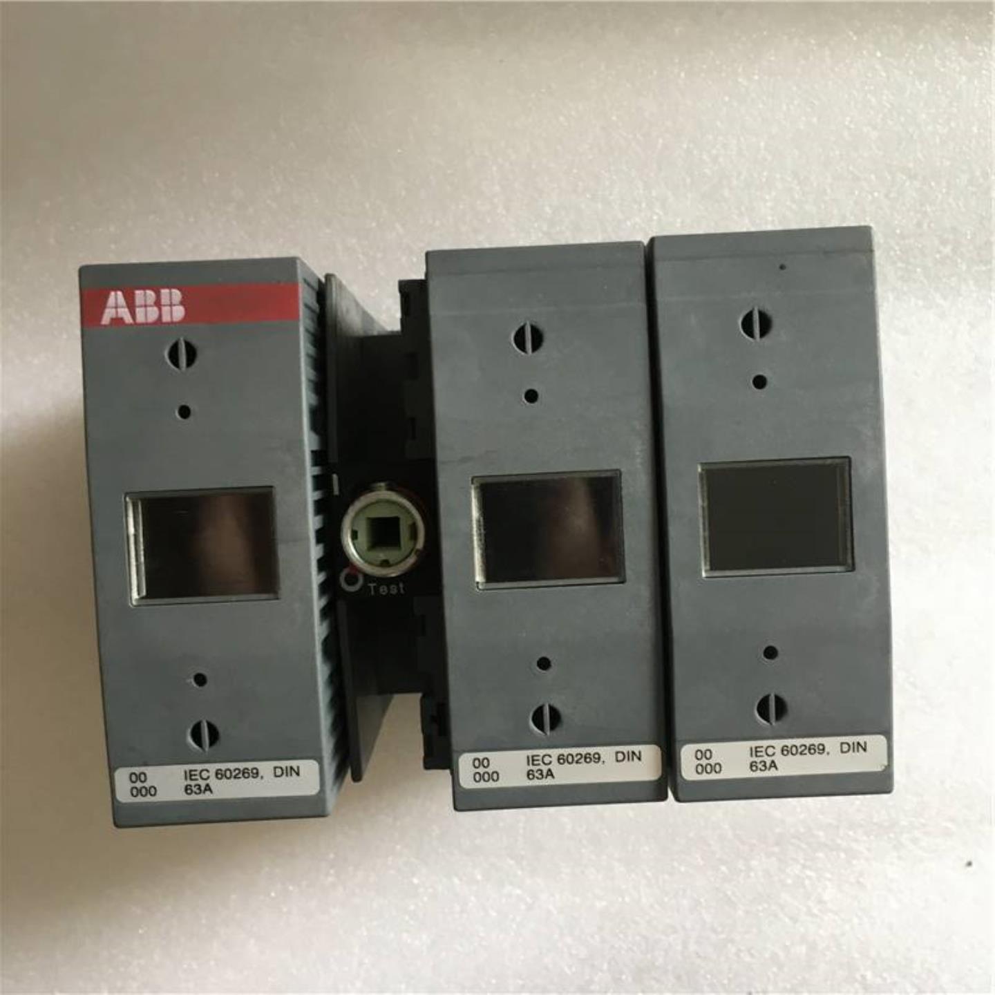 配件原装正品ABB负荷开关 OS63D12 63A 1SCA022434R7810 现货议价