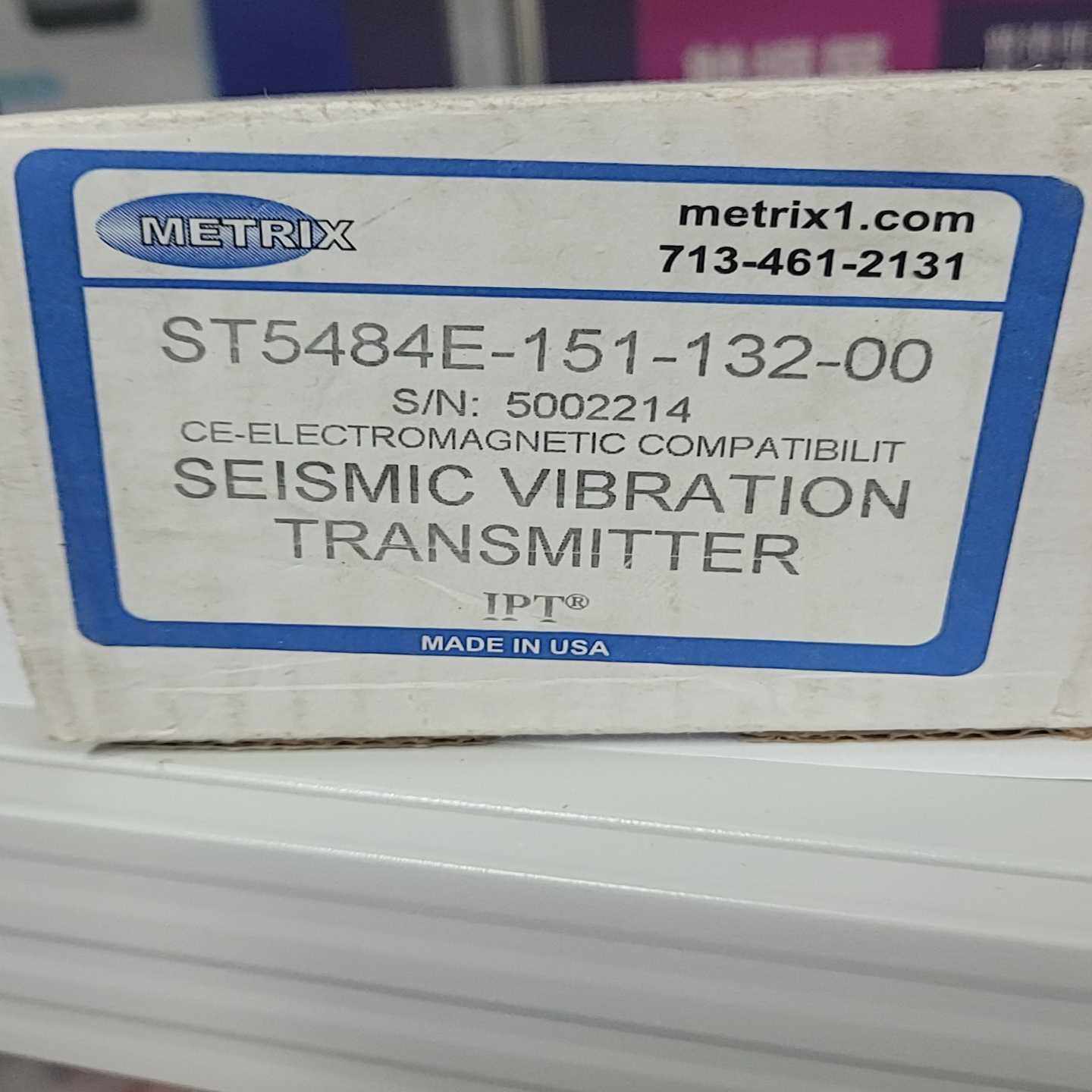 美国迈确Metrix振动传感器--议价商品