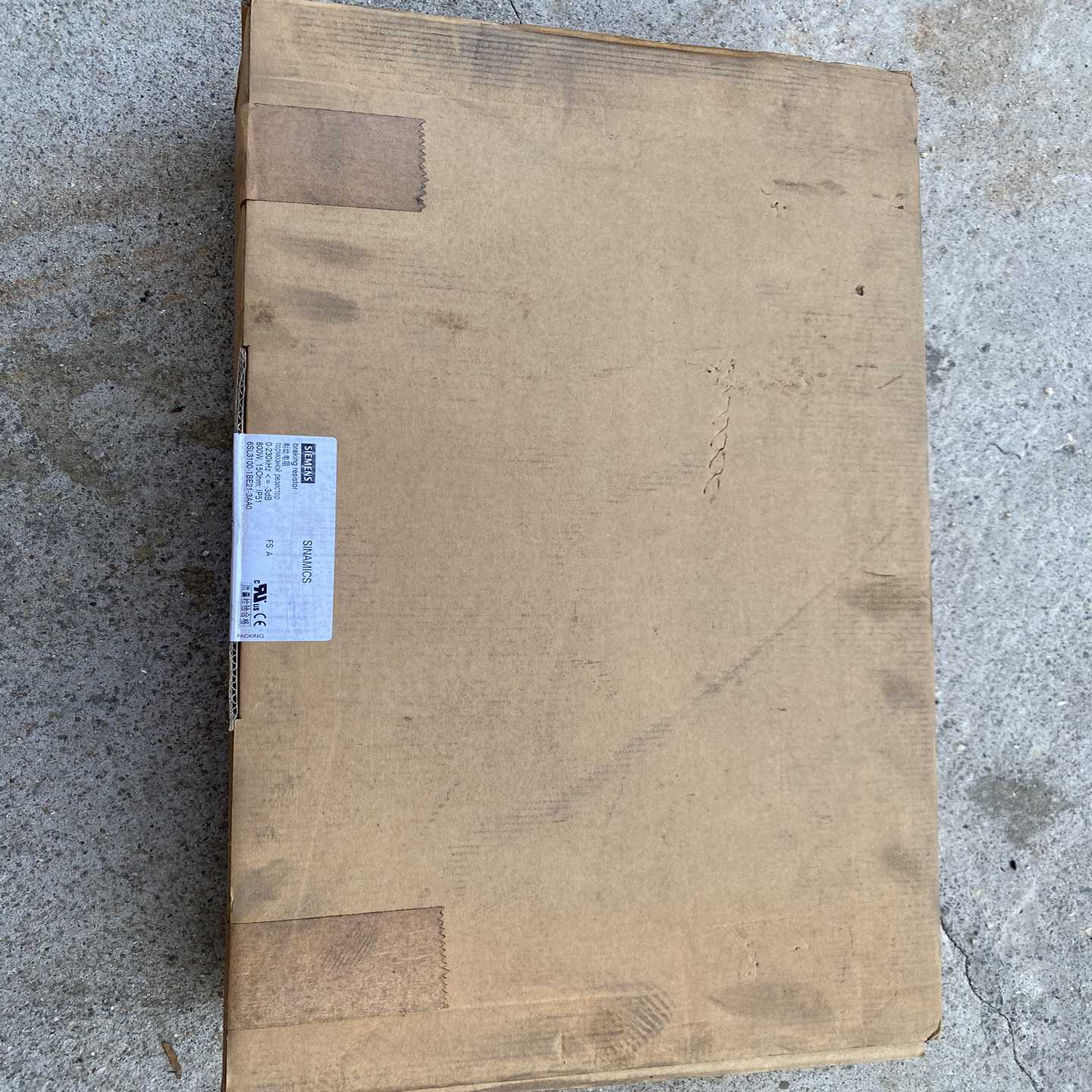 【议价】制动电阻器6SL3100-1BE21-3AA0未适用