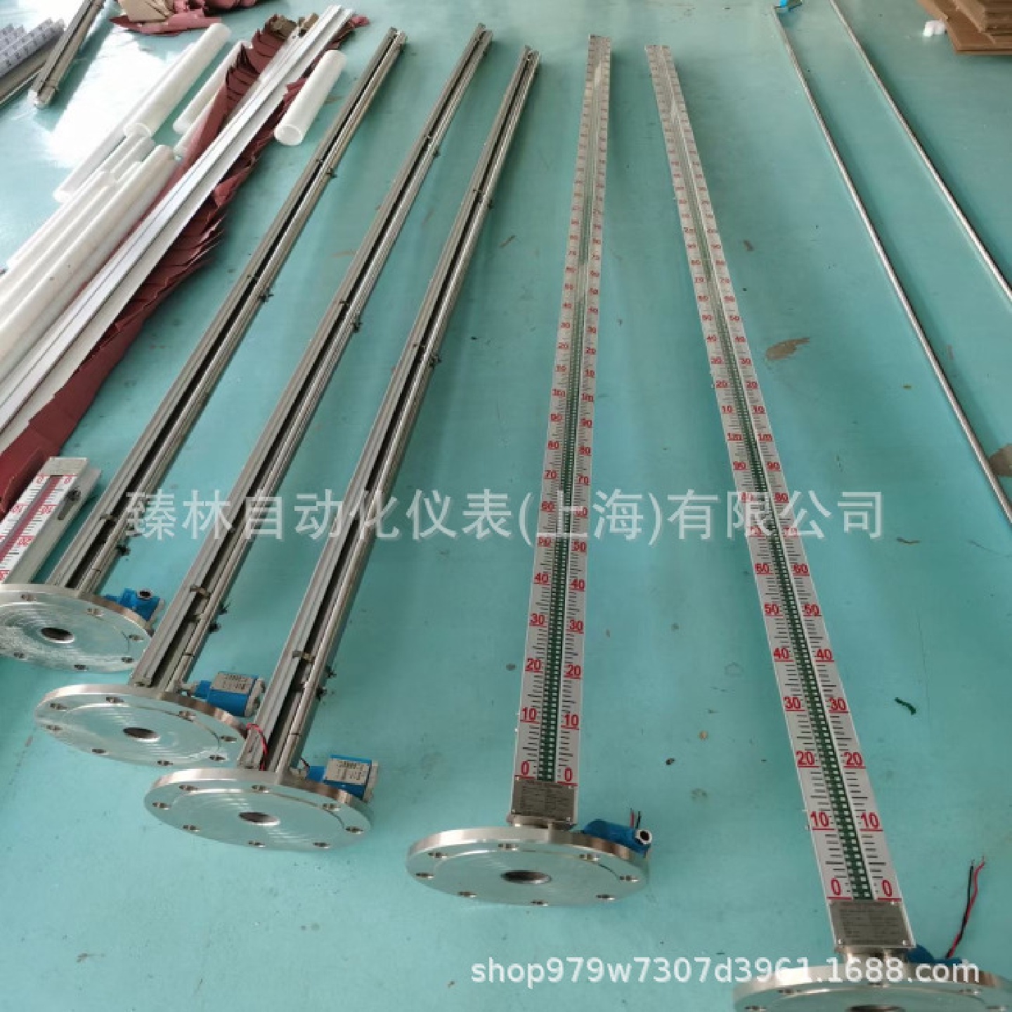 VT15-10-A-S2-H-T-3-2-I-H带保护管顶装磁翻板液位计HG-50