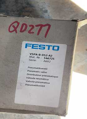 询价FEST0VSPA-B-D52-A2控制阀