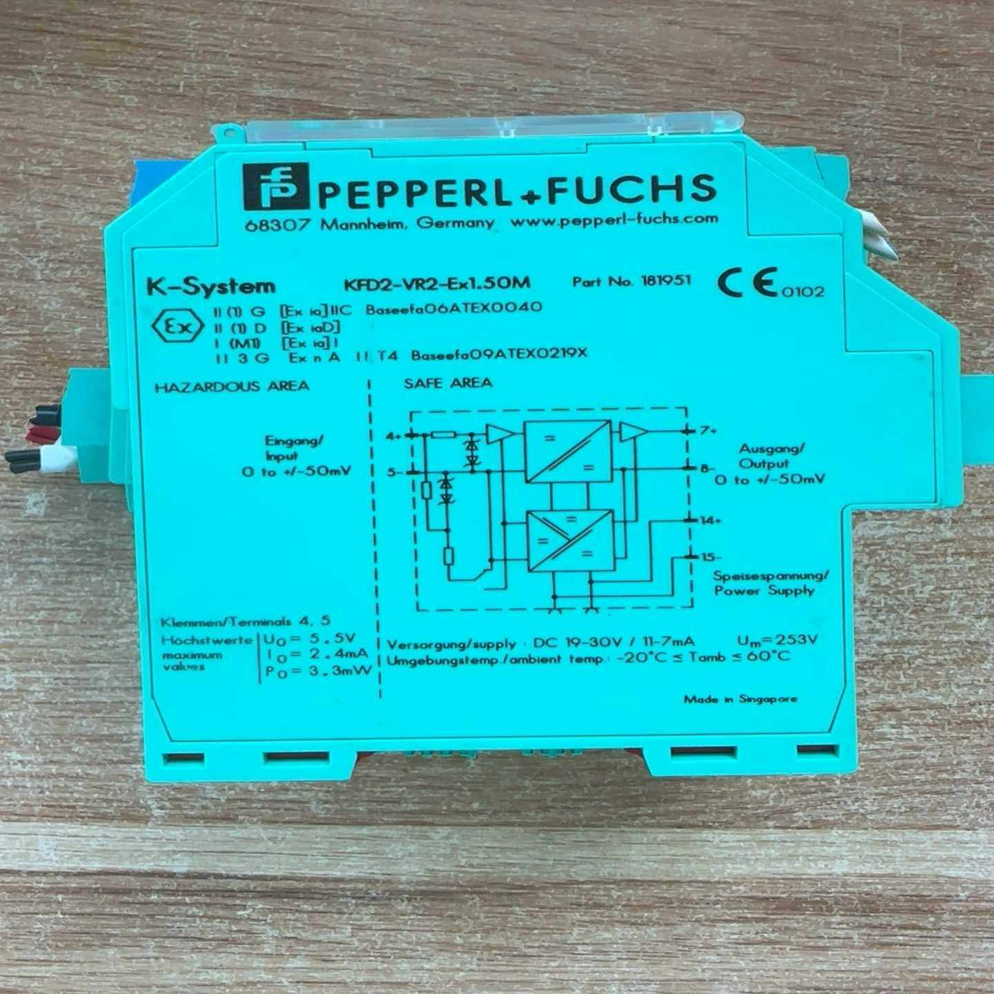 倍加隔离栅KFD2-VR2-EX1.50M原装{议价}