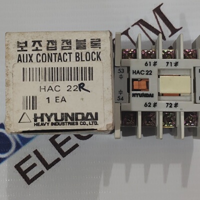 HYUNDAIELECTRICHAC221EAHAC22AUXILIARYCONTACT添加接触器快速发