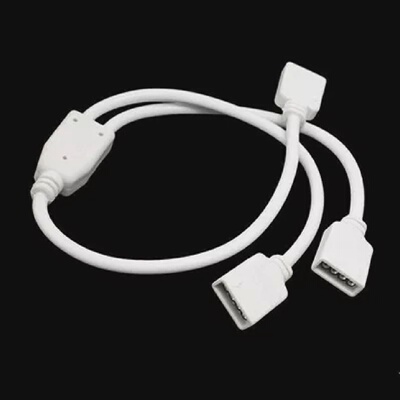 LED七彩RGB灯带连接线RGB分口线一拖二/三/四35285050灯条分转线