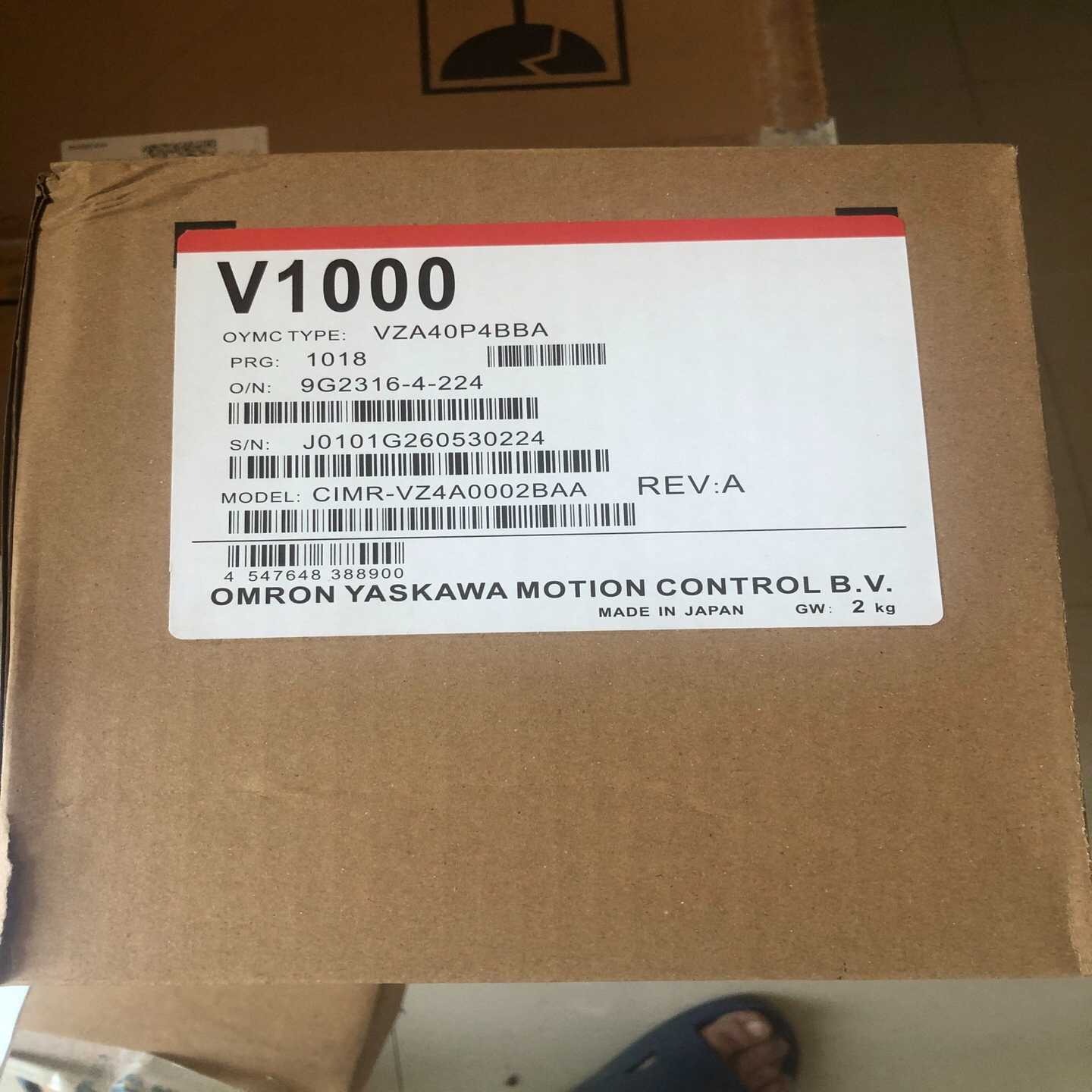 OmronV1000系列变频器VZA40P4BAA功率~询价