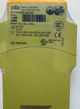 寻I皮尔兹PILZ安全继电器774029PZA30024VDC1no2nc