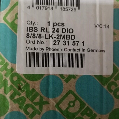 议价全新菲尼克斯IBSRL24DIO8/8/8-LK-2MBD总线耦合器模块2731571