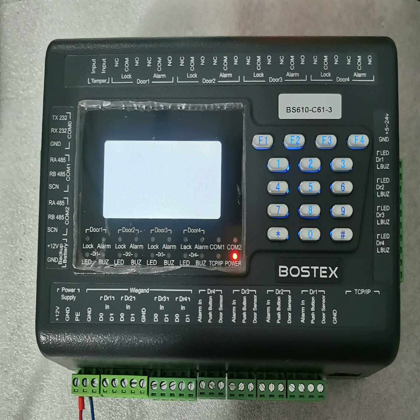 BOSTEX门禁控制器BS610-C61-3拆机现货成色如图--议价商品