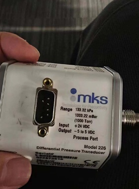 寻IMKS差压传感器型号226测量范围133.32kPa