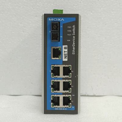 Moxa EDS308MSC Industrial Ethernet Switch 8Port 120100308401