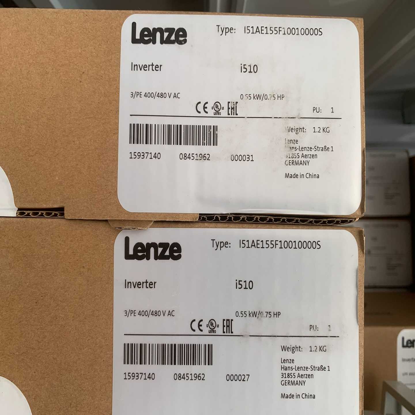 I51AE155F10010000S德国伦茨lenze变频器【博航商行】