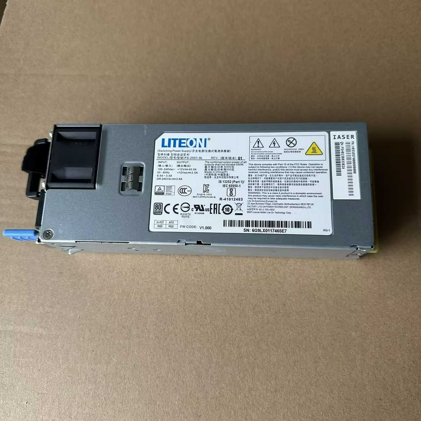 原装拆机浪潮NF5280M55212M5服务器PS-25--议价商品