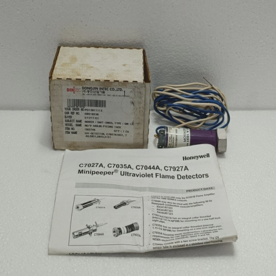 HoneywellC7027A1031RevEUVFlameDetectorNewSurplus