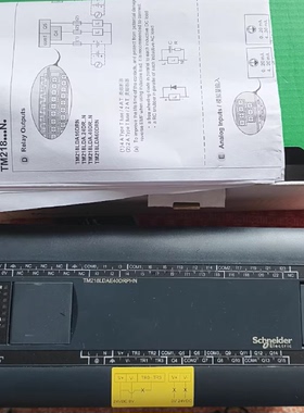 议价施耐德TM218LDAE40DRPHN PLC模块   40I/O以太网接口  支持22