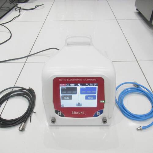 BRAUN SCT5 PORTABLE AUTOMATIC PNEUMATIC MEDICAL HOSES ZIMMER