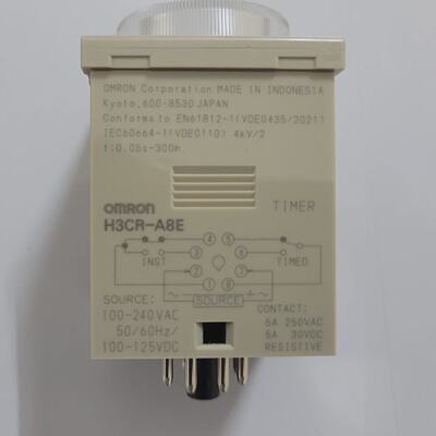 Omron H3CRA8E Timer 1.2s To 300h New Made in Indonesia Free