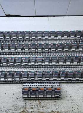 九成新ABBCR-M024DC4L继电器配CR-M4SS底--议价商品