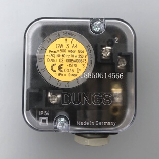 议价GW3A4压力开关DUNGS冬斯燃气风压开关GW10A4 GW3A6