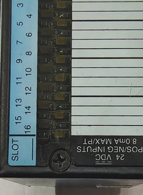 GE FANUC IC670MDL640J Input Module 24VDC POSNEG IN 16PT