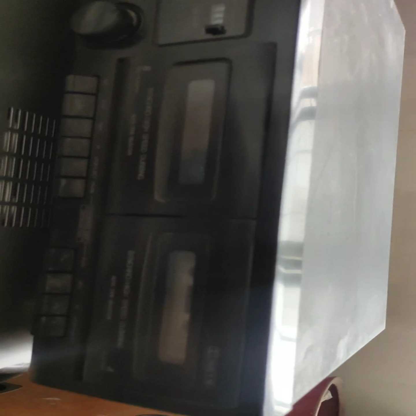 JVC双卡卡座，型号TD-W118，功能正常无修，物品不~询价