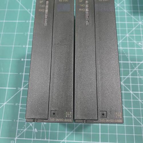 Lot of 2 Siemens 6ES7 3401AH020AE0 communication module CP34