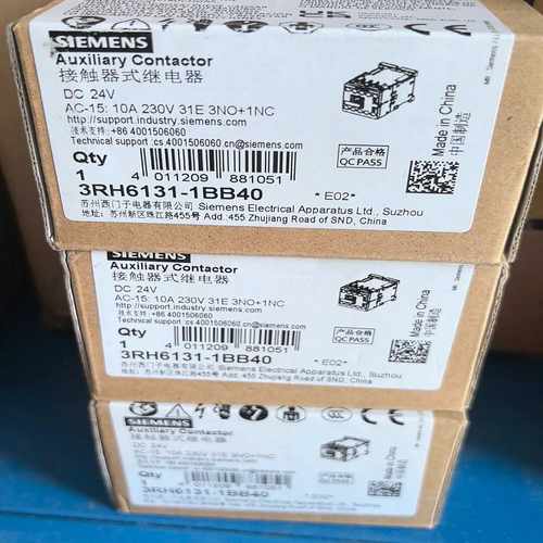 3RH6131-1BB40接触器式继电器询价