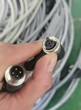 ESCHA艾查Y分支四芯M12转M12连接线一公头二母头询价